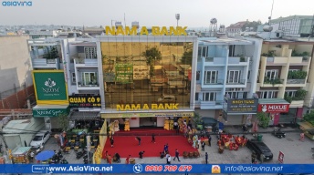 KHAI TRƯƠNG NAM A BANK - CHI NHÁNH TRẢNG DÀI